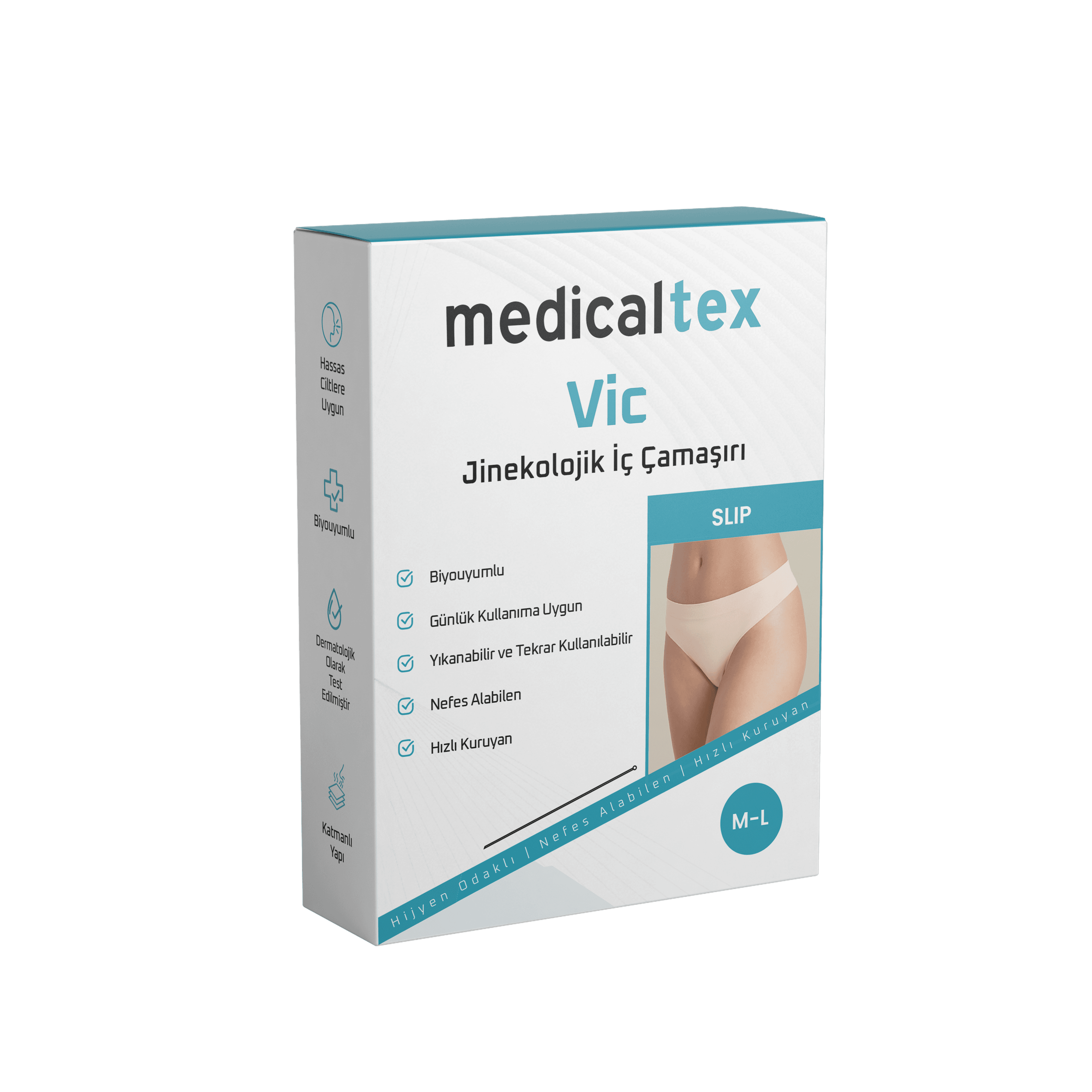 Medicaltex VIC Slip underwear packaging